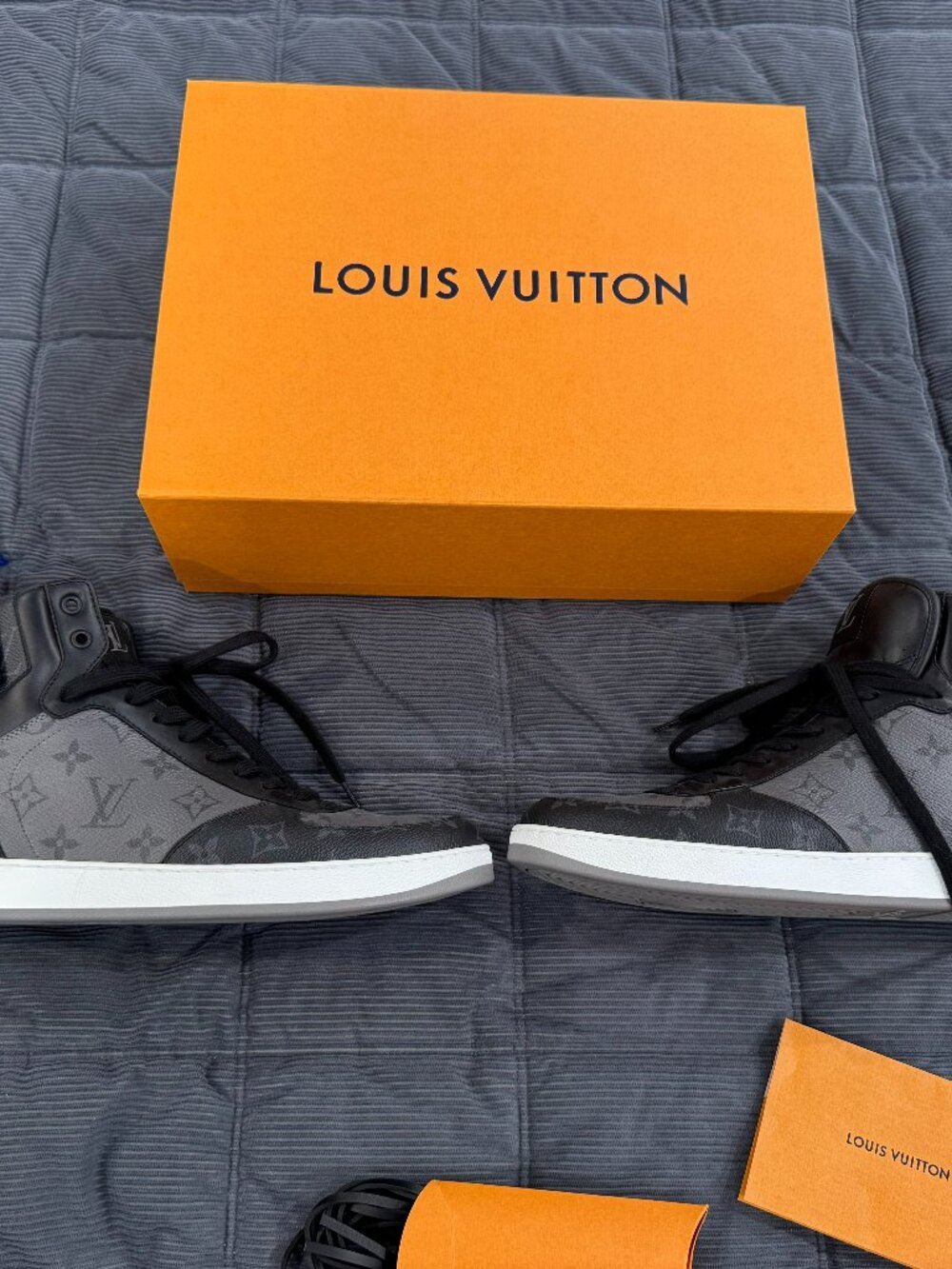Louis Vuitton Rivoli High Top Sneaker 11 NEW